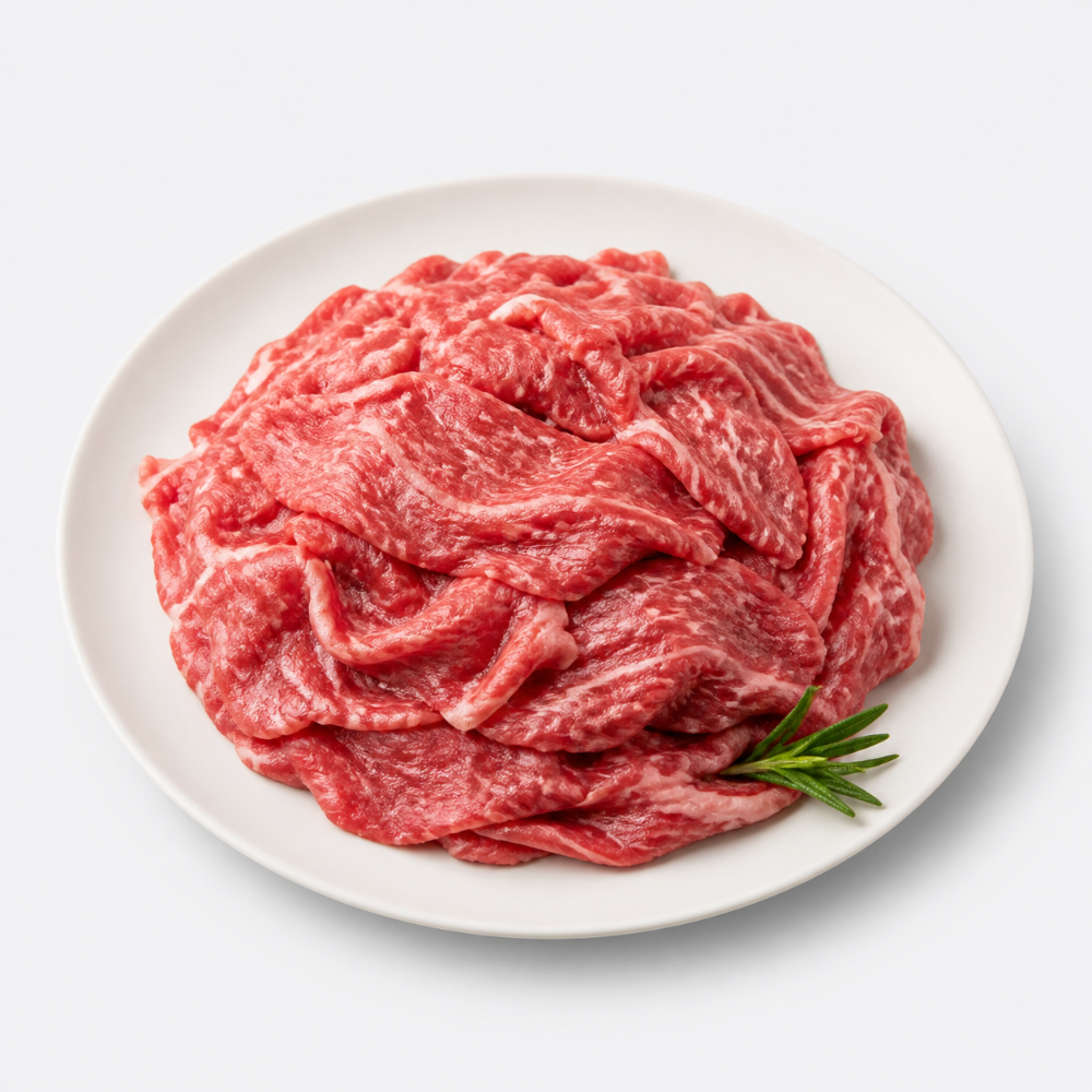 한우 불고기용 1+ 등급 (500g)