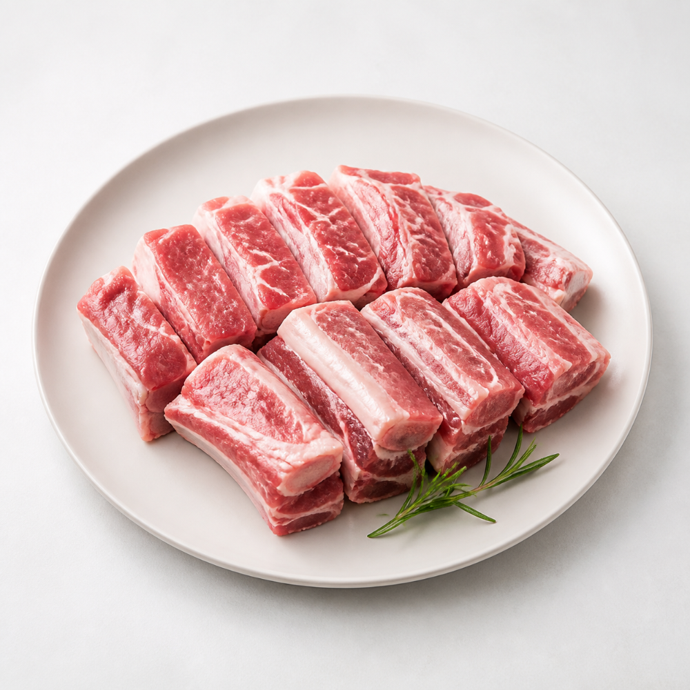 한돈 갈비 (500g)